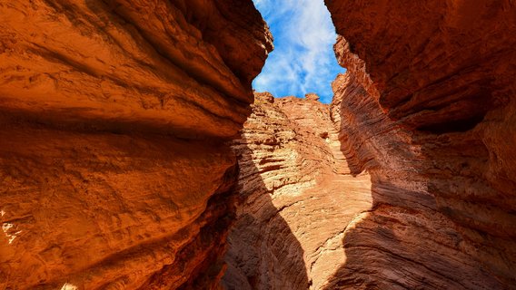 Gebirgsschlucht-Spalte-Gestein Gebirgsschlucht